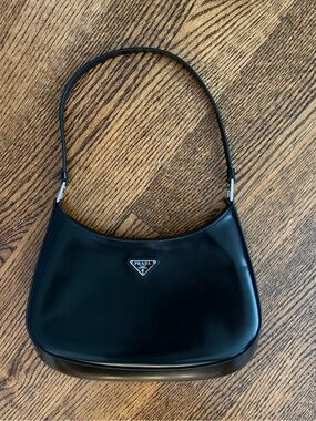 Prada Black Cleo Bag